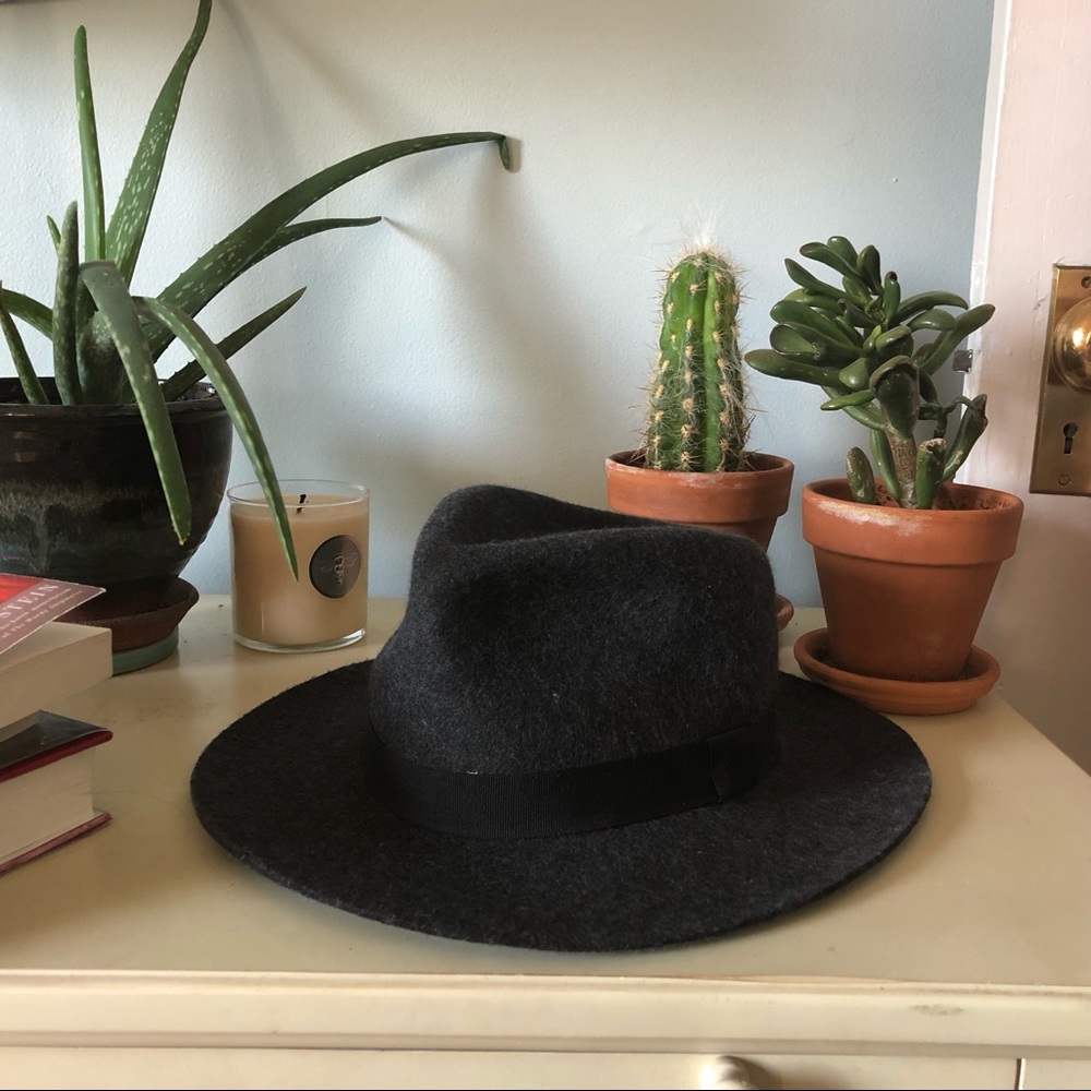 Madewell & Biltmore straight-brim felt fedora